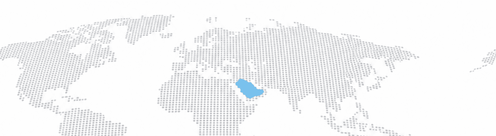 المملكة العربية السعودية على خريطة العالم